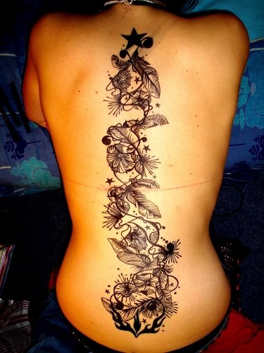 Custom tattoos are beautiful no matter what the design is.